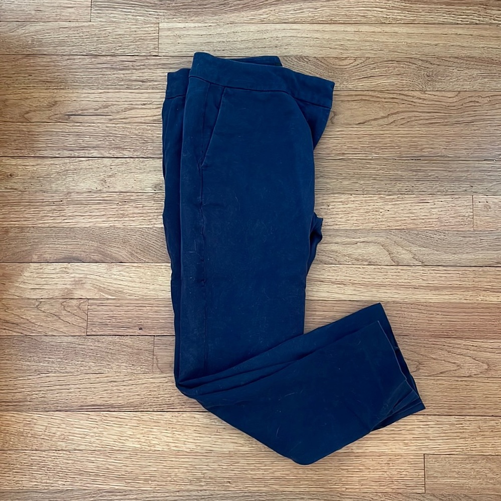 Navy Blue Ann Taylor Slacks - Size 6 (EUC)
